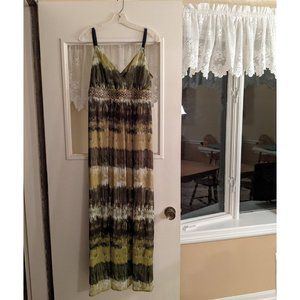 Patterned Maxi Dress